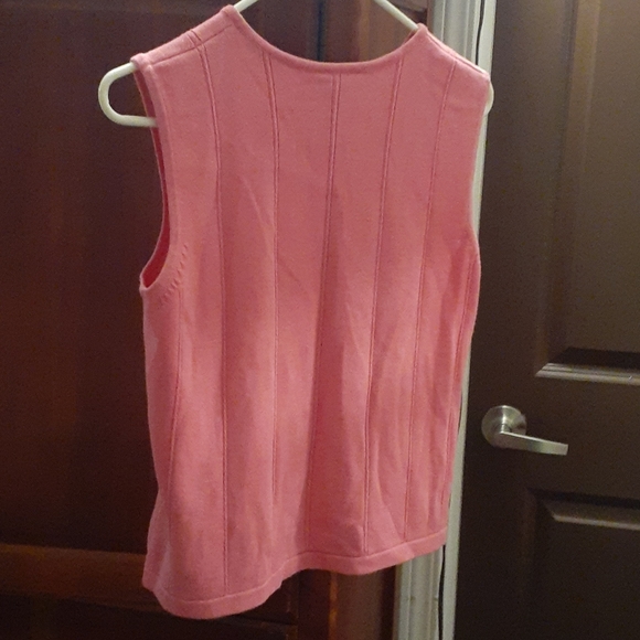 Talbots Petites Woman's Medium sweater tank top - Picture 3 of 4